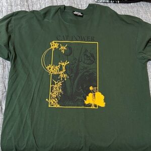 Cat Power t shirt by Night Galley